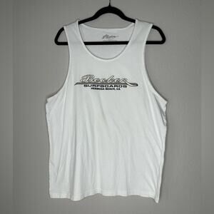 BECKER SURFBOARDS Hermosa Beach Men’s Sleeveless Tank Top Size Large